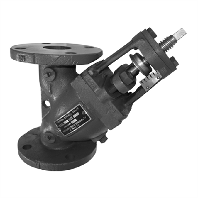 BIM 对象 免费下载！ Class 300 Control Chek Valves 722 BIMobject