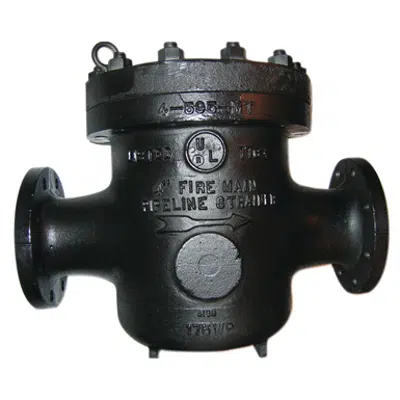 Image for Class 125 U.L. Listed Cast Iron Flanged End Basket Strainers for Firelines - 595