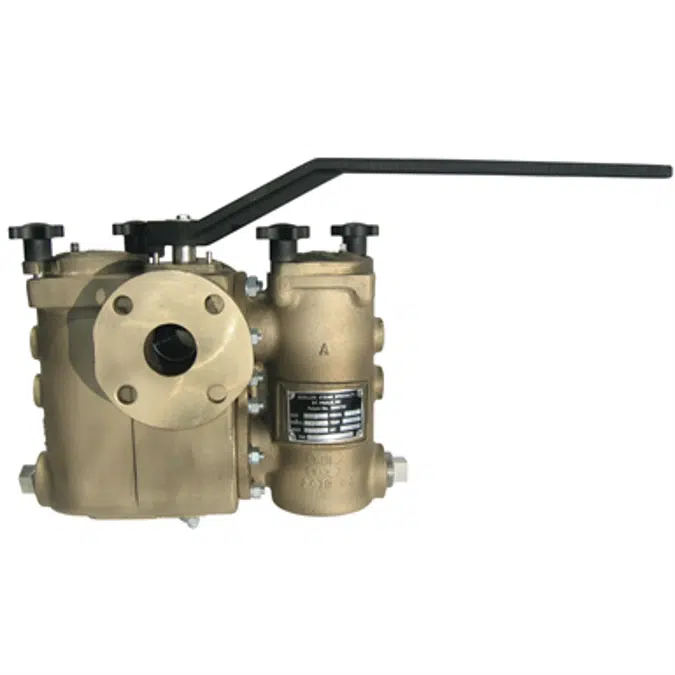 Class 150 Ball-Plex Aluminum Bronze Flanged End Duplex Strainers - 792FB