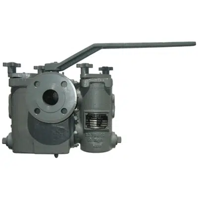 Image for Class 150 Ball-Plex Carbon Steel Flanged End Duplex Strainers - 792FD