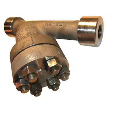 Image pour Class 2500 Cast Stainless Steel Screwed End Y Strainers - 865-SS