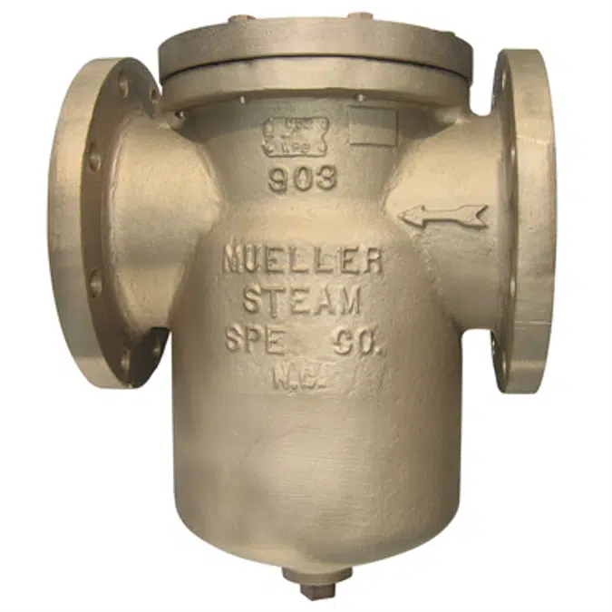 Class 300 Ductile Iron Flanged End Basket Strainers - 166-DI