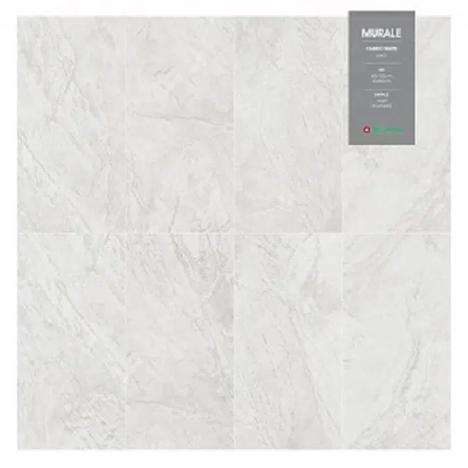 WDC X-Porcelain Tile Murale Cameo White Matt (GML01MP)