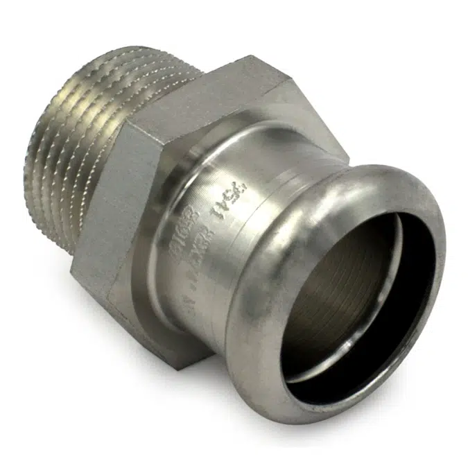 Male adapter AISI-316L
