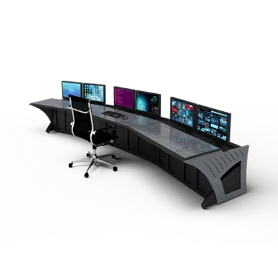 billede til Prestige Sight-Line Consoles - 48" stations, 15°