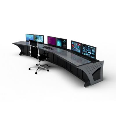 Image for Prestige Sight-Line Consoles - 48" stations, 15°