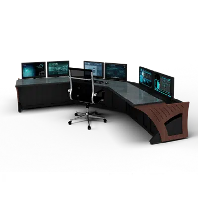 imazhi i Prestige Sight-Line Consoles - 48" stations, 45°