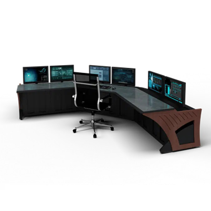 Prestige Sight-Line Consoles - 48" stations, 45°