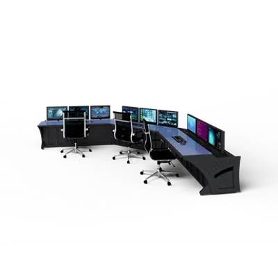 Image for Prestige Sight-Line Consoles - 72" stations, 45°