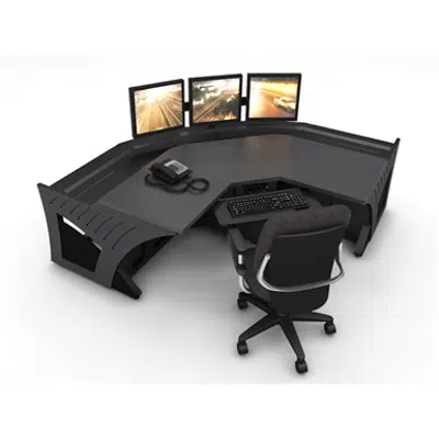 Prestige Sight-Line Consoles - 24" stations, 45°图像