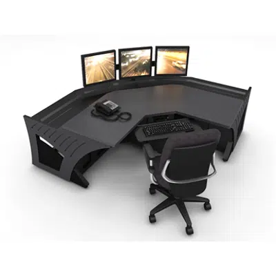 Image for Prestige Sight-Line Consoles - 24" stations, 45°