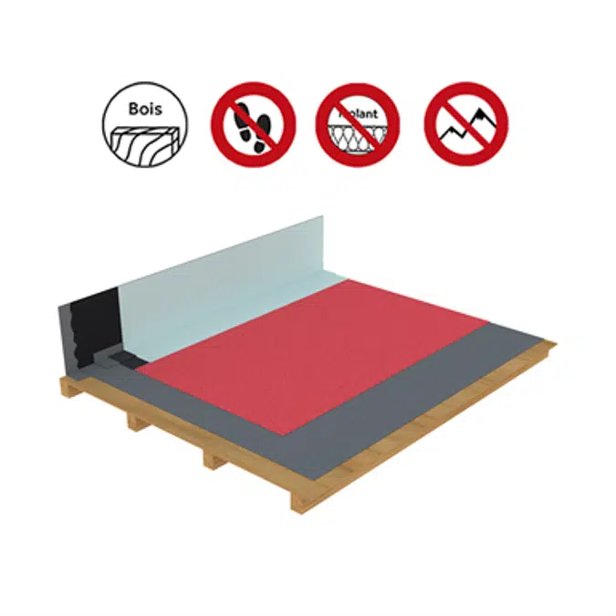 Systems for non-accessible roof self-protected timber panels