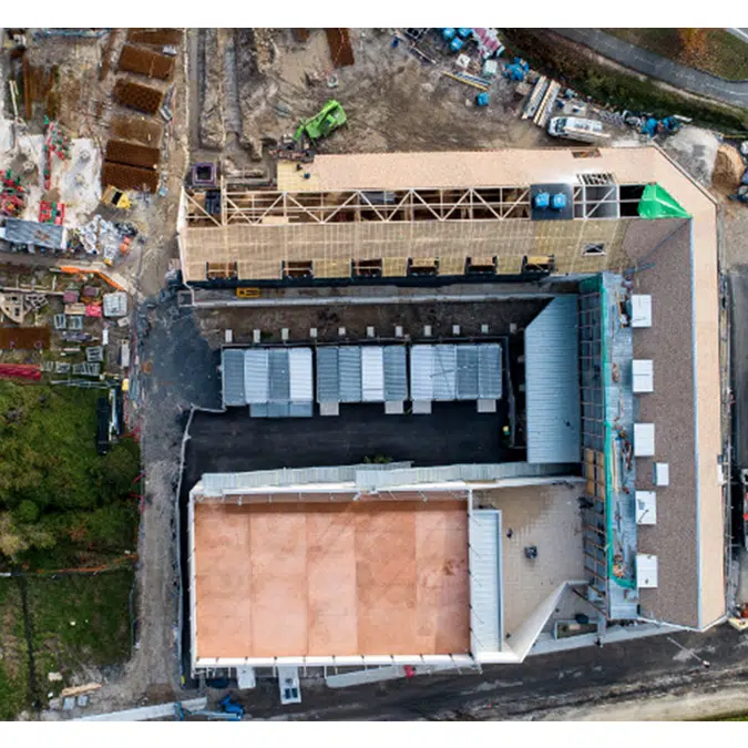 Systems Rooftop Duo® for roof with water retention