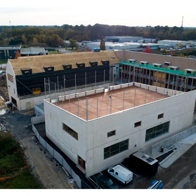 Systems Rooftop Duo® for roof with water retention