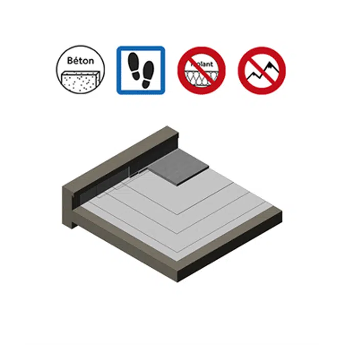 Systems for accessible roof parking with reinforced concrete protection