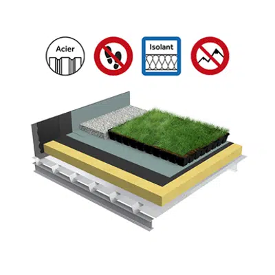 Image for Systems for Green roof insulation perforated steel