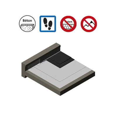 Obrázek pro Systems for accessible roof parking with asphalt protection