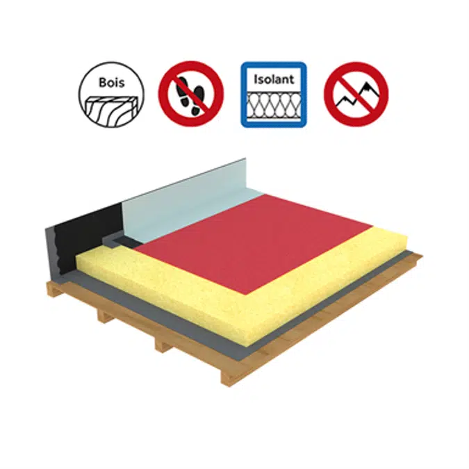 Systems for non-accessible insulated roof self-protected timber panels