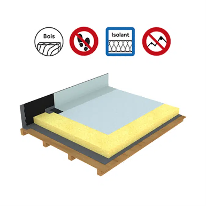 Systems for non-accessible insulated roof self-protected timber panels