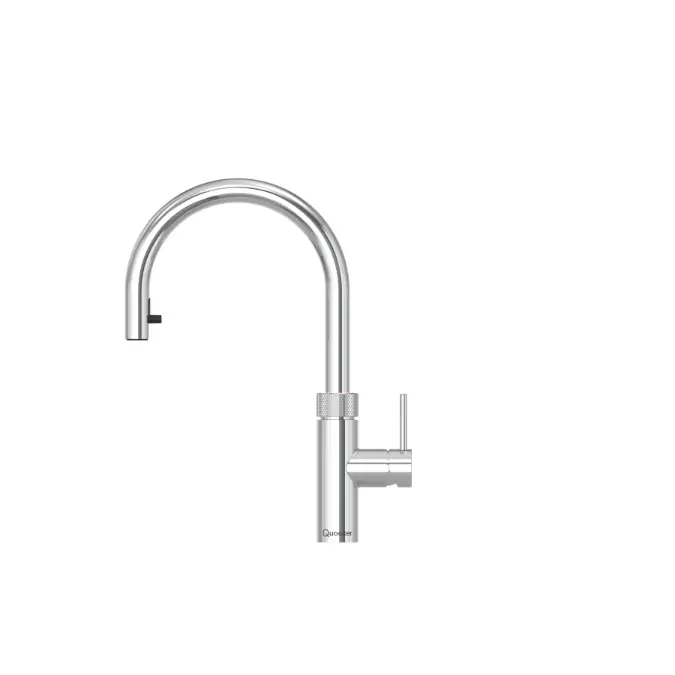 Quooker tap Flex Round - Instant 100°C boiling, filtered, chilled, still and sparkling water