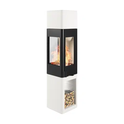 billede til Nordpeis YoU Colorado White High Stove