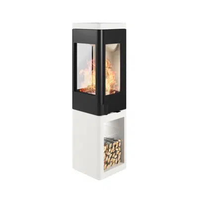 billede til Nordpeis YoU Colorado White Stove