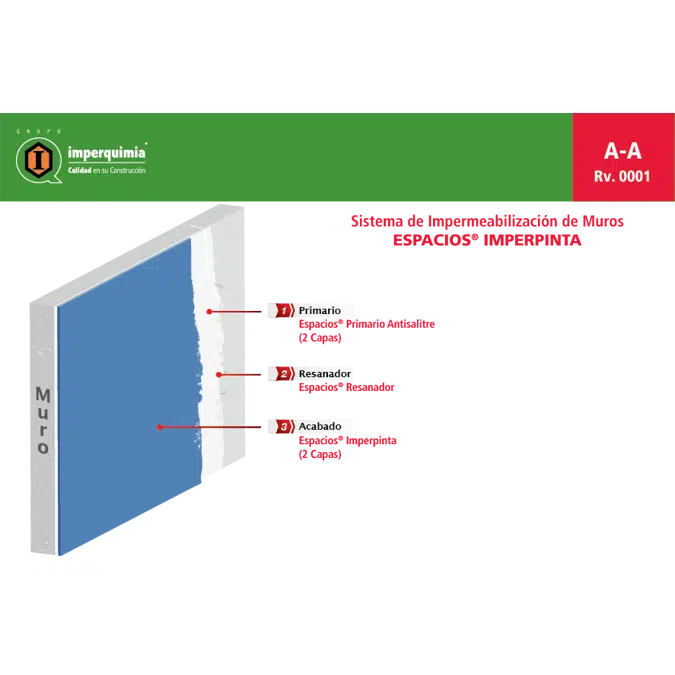 ESPACIOS IMPERPINTA -  WATERPROOFING PAINT