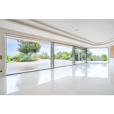 Image for Minimalist sliding window system - 3-leaf MS55