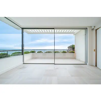 Image for Minimalist sliding window system - 2-leaf MS55