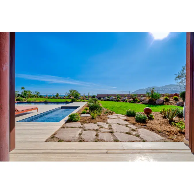 Minimalist built-in pocket sliding window system - 2-leaf MS55