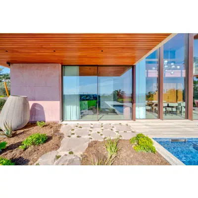 Image for Minimalist built-in pocket sliding window system - 2-leaf MS55