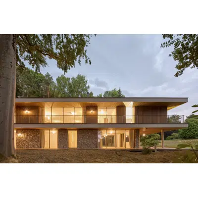 Image for Minimalist sliding window system - 4-leaf MS55 - face to face