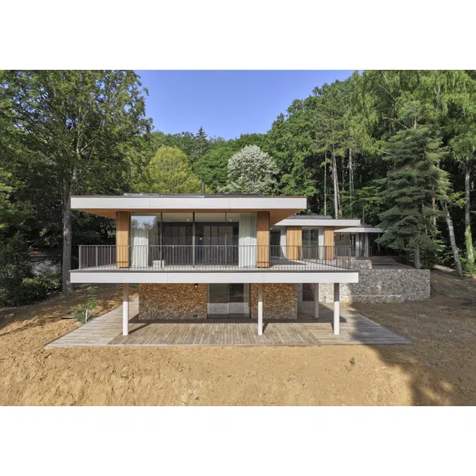 Minimalist sliding window system - 4-leaf MS81 - face to face