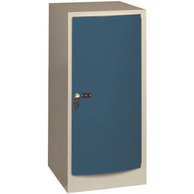 Bench Locker Arched Steel Door W:400 D:500 H:900
