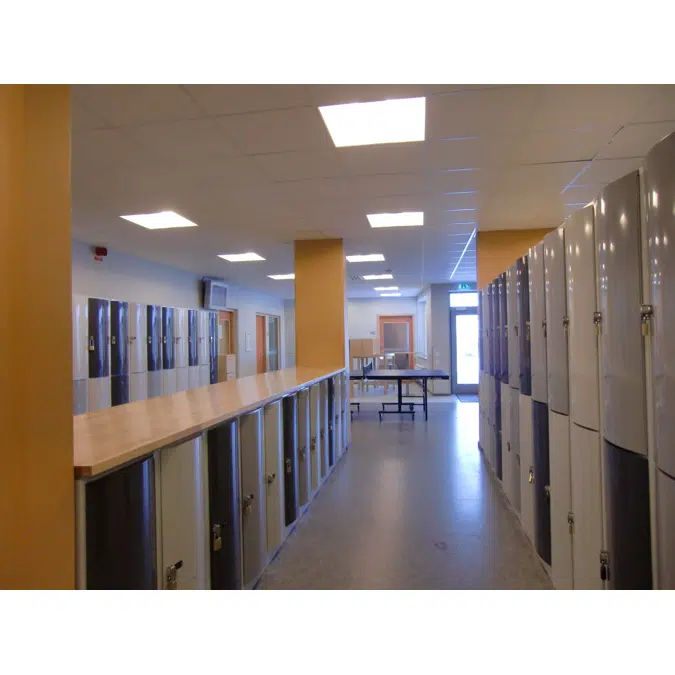 Low Height Locker, Convex Steel Door W:400 D:500 H:900