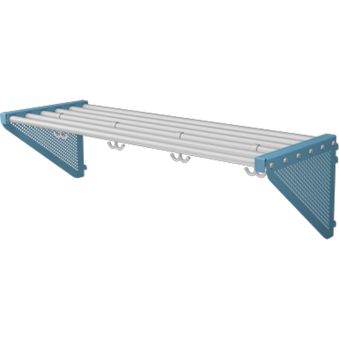 BIM objects Free download! Hat Rack 750 BIMobject