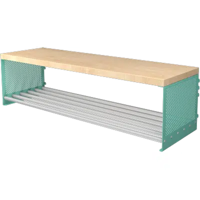 画像 Bench With Shoe Shelf RT 600