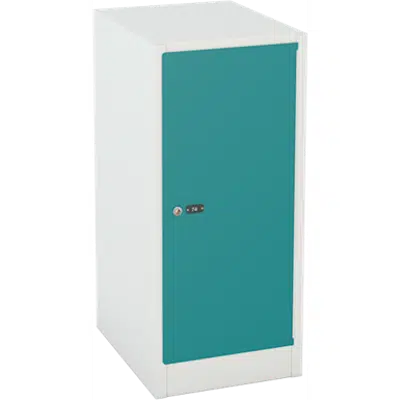 Image for Bench Locker Flat Steel Door W:300 D:500 H:900