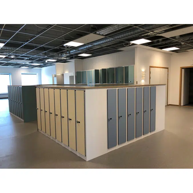 Student Clothing Locker Laminate Door W:400 D:500 H:1500
