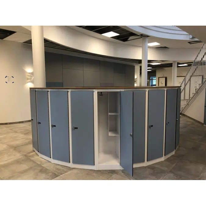 Student Clothing Locker Laminate Door W:400 D:500 H:1500