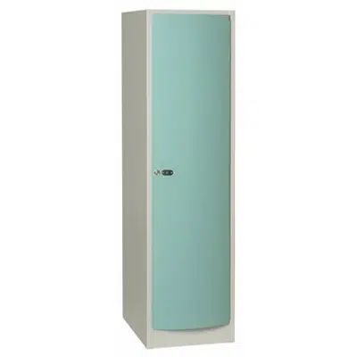 Student Clothing Locker Arched Steel Door W:400 D:500 H:1500