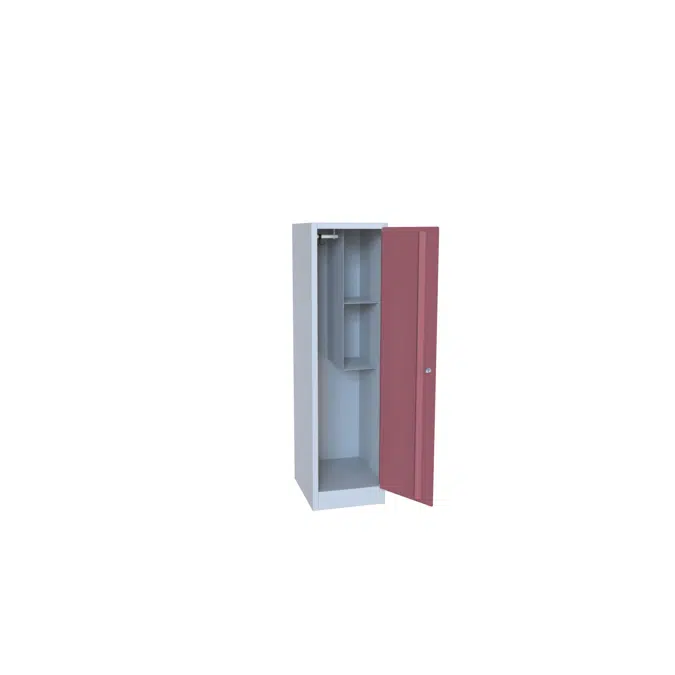 School Locker, Steel Door W:300 D:500 H:1500