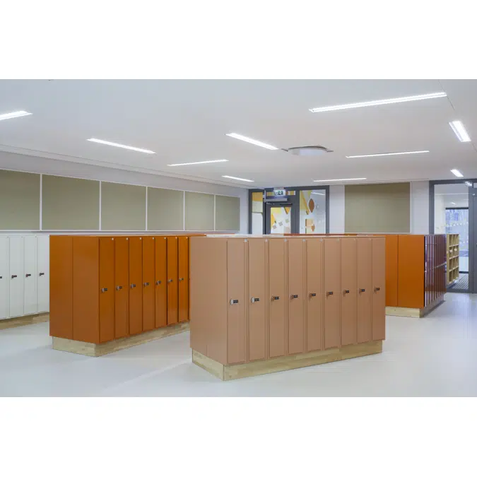 School Locker, Steel Door W:300 D:500 H:1500