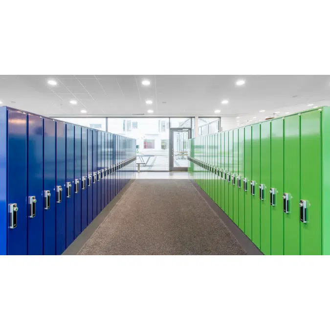 School Locker, Steel Door W:300 D:500 H:1500