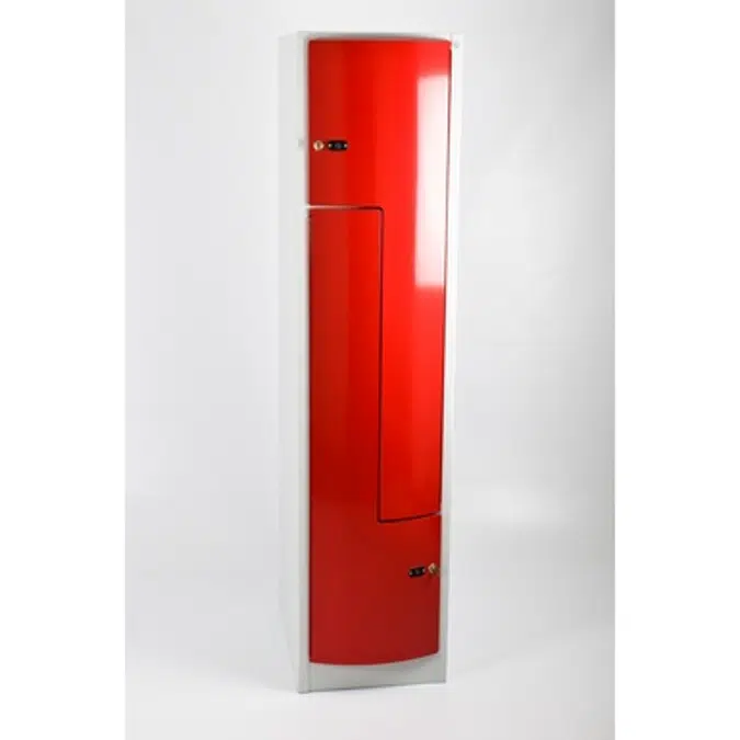 Clothing Locker Z-Style 400, Convex Steel Door