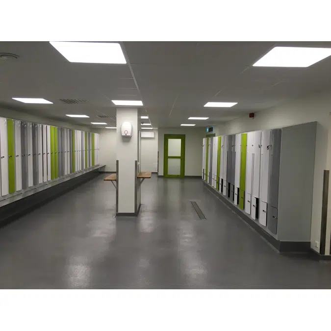 Clothing Locker Z-Style 400, Convex Steel Door
