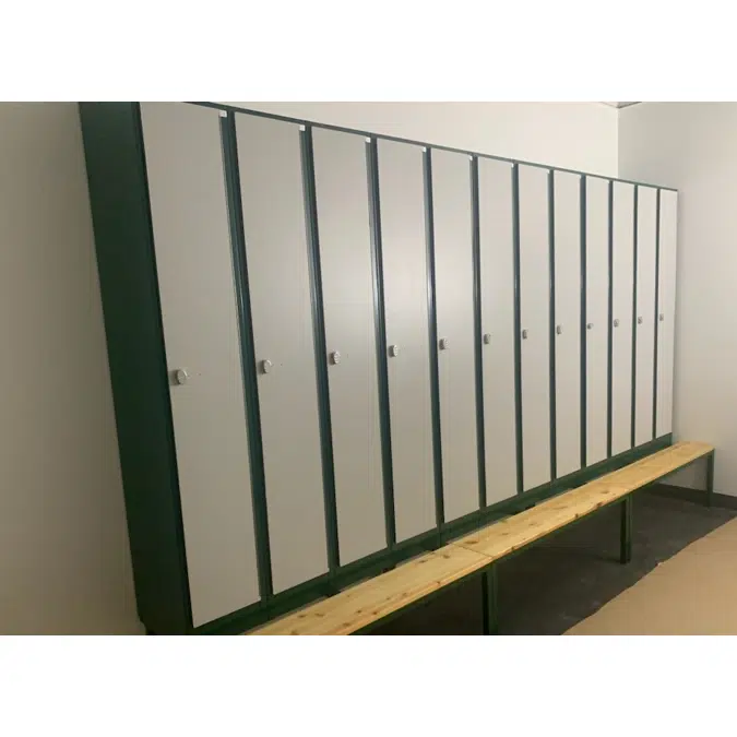 Clothing Locker Laminate Door W:400 D:500 H:1700