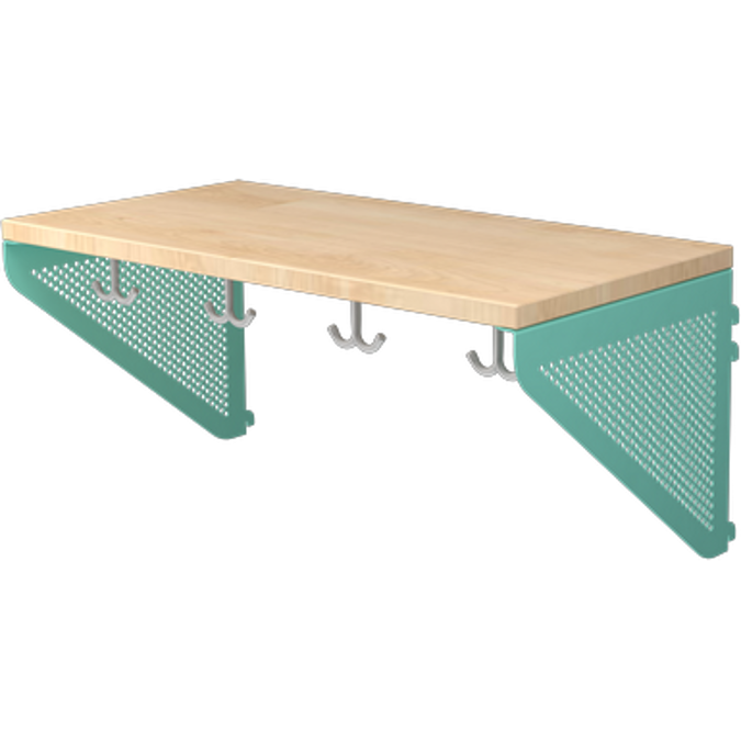 BIM objects Free download! Hat Rack T 600 BIMobject