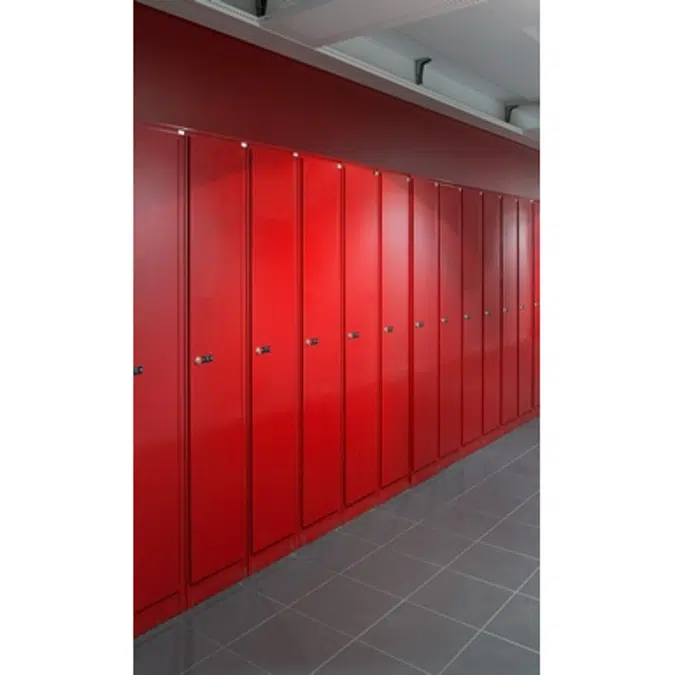 Clothing Locker, Steel Door W:300 D:500 H:1700