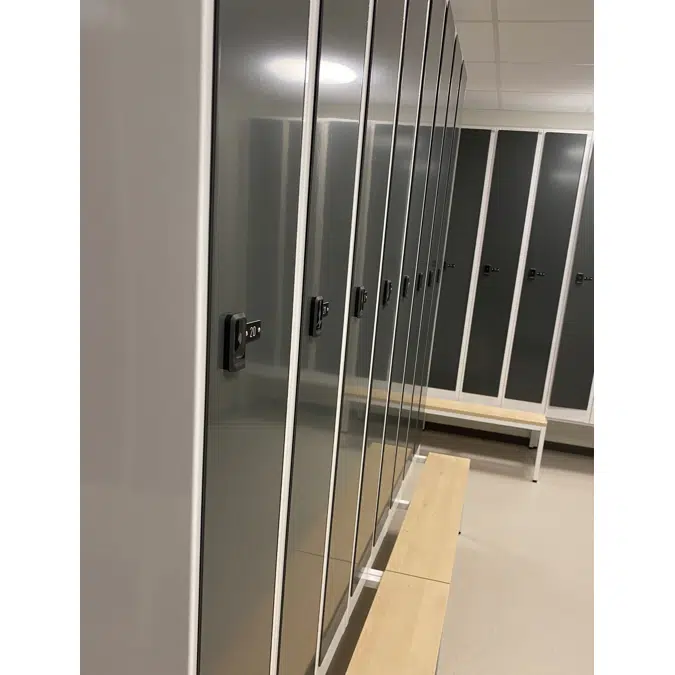 Clothing Locker, Steel Door W:300 D:500 H:1700
